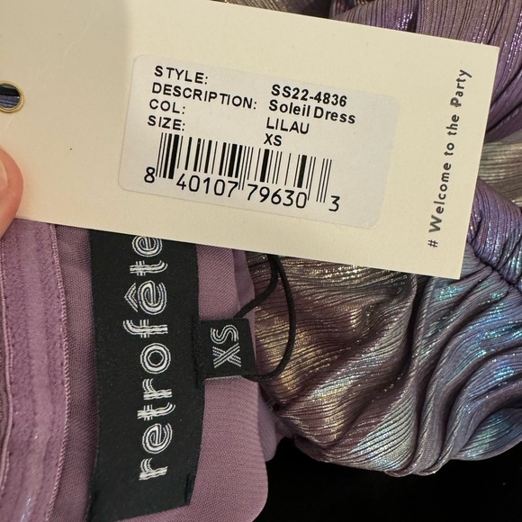 Retrofete Iridescent Maxi Dress - Picture 5 of 6